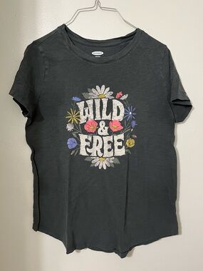 Old Navy | Wild & Free Floral Tee Shirt